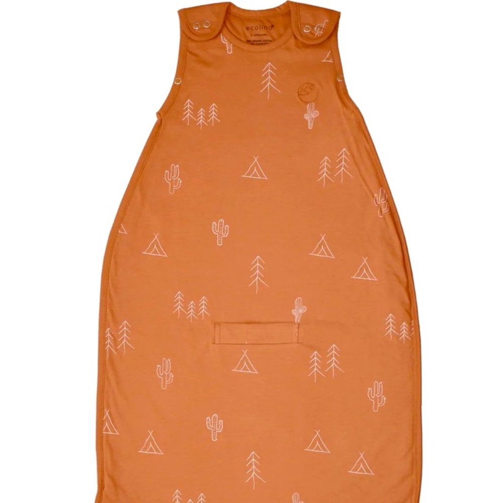 Ecolino Adjustable Baby Sleep Bag, Organic | Universal Size: 2 Months - 2 Years